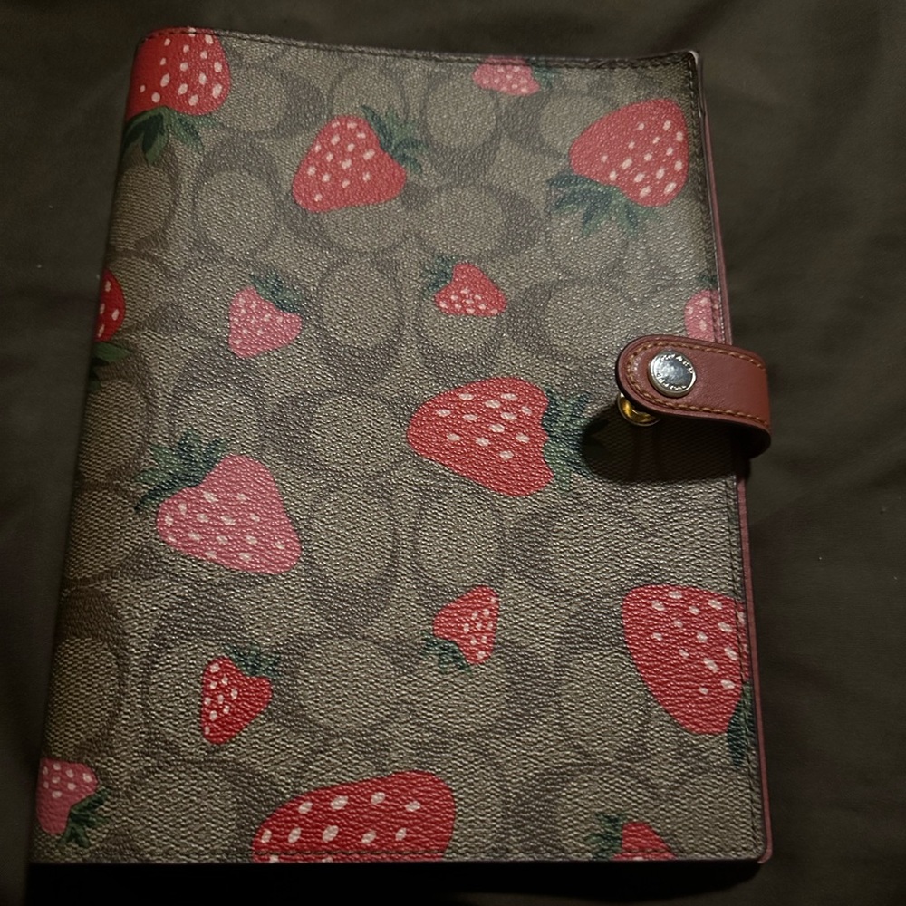Strawberry Print Women's Planner